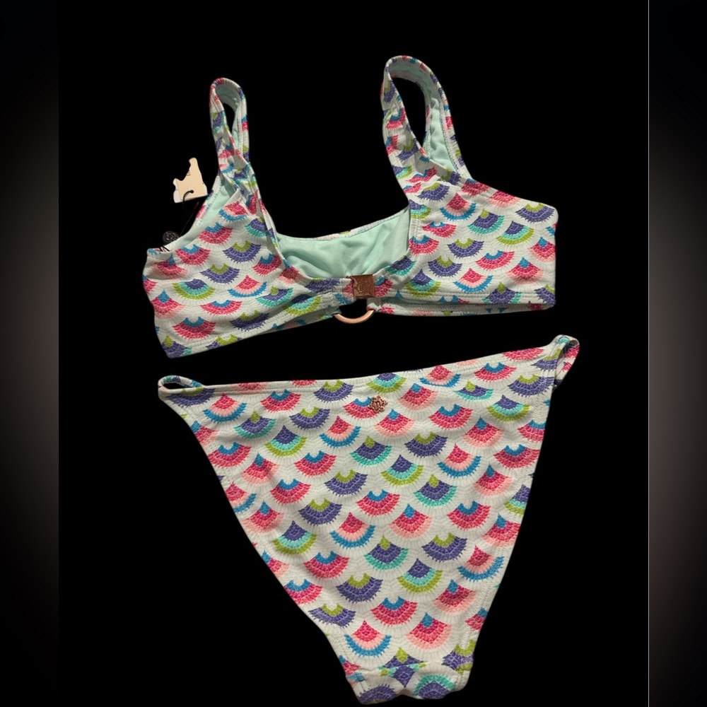Nanette Lepore Multicolor Scallop Bikini - Picture 2 of 7
